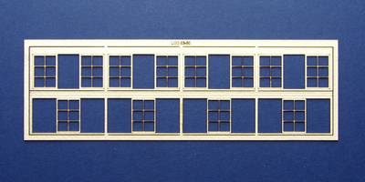 LCC 03-60 OO gauge set of windows for 03-32 type 4